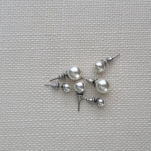 Pearl Stud Earrings